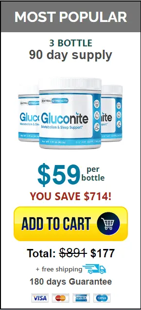 Gluconite 3 bottle