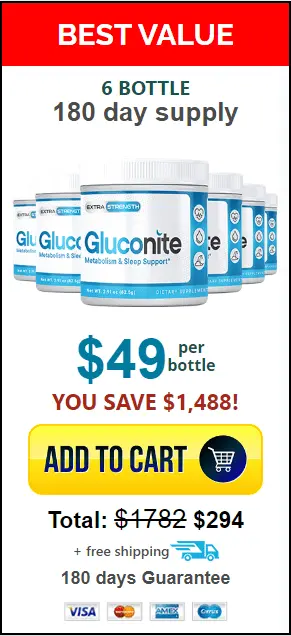 Gluconite 6 bottle order